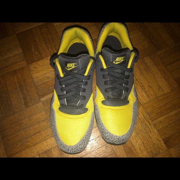 NIKE AIR SAFARI LE - GREY/ANTHRACITE/SPEED YELLOW - Picture 4 of 8